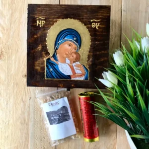 Handmade Orthodox Incense Box with Gift