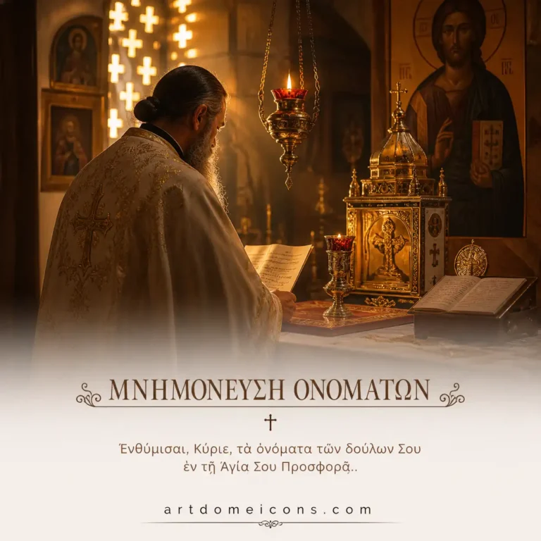 Μνημόνευση Ονομάτων Artdomeicons