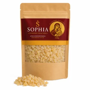 Natural Frankincense Resin 100g (3.53 oz) Pure Incense Resin Orthodox Church Incense Sophia Orthodox Collection