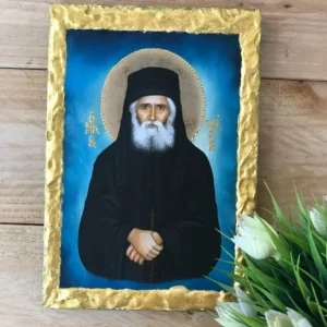 Saint Paisios icon,